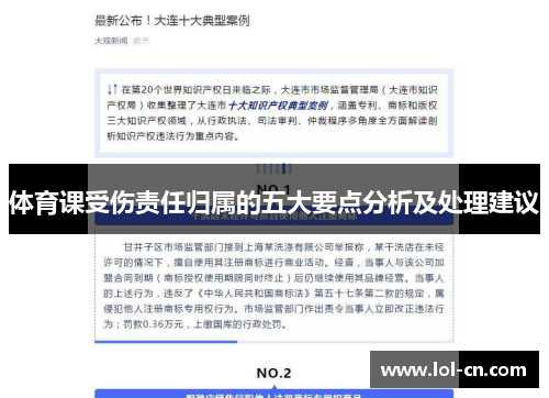 体育课受伤责任归属的五大要点分析及处理建议